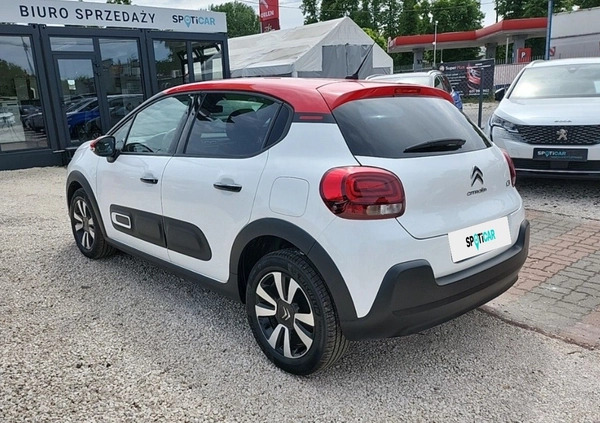 Citroen C3 cena 56900 przebieg: 13577, rok produkcji 2022 z Puszczykowo małe 154